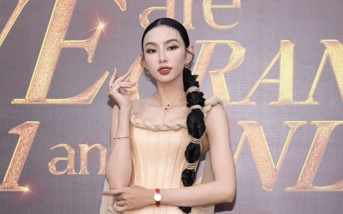 Phản ứng của hoa hậu Thùy Tiên khi Quế Anh đăng quang Miss Grand Vietnam Ảnh 2