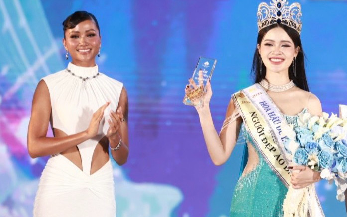 H'Hen Niê trao giải cho người đẹp Hải Dương đăng quang Hoa hậu Du lịch Việt Nam Ảnh 2