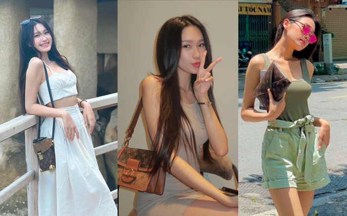 Trong cùng một thương hiệu kể trên, Doãn Hải My còn sở hữu 3 mẫu túi khác trị giá từ 20 - 80 triệu đồng.