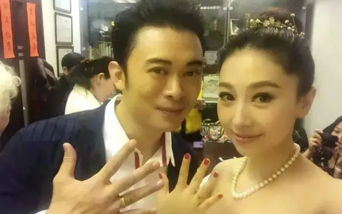 Cặp đôi diễn viên Phan Thiếu Hoàng - Giả Hiểu Thần cách đây nhiều năm về trước. Ảnh: Sưu tầm