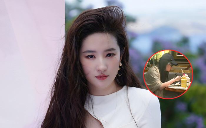 Lưu Diệc Phi bị 'tóm sống' khi đang hẹn hò với người thương, hành động của thiên tiên gây chú ý Ảnh 2