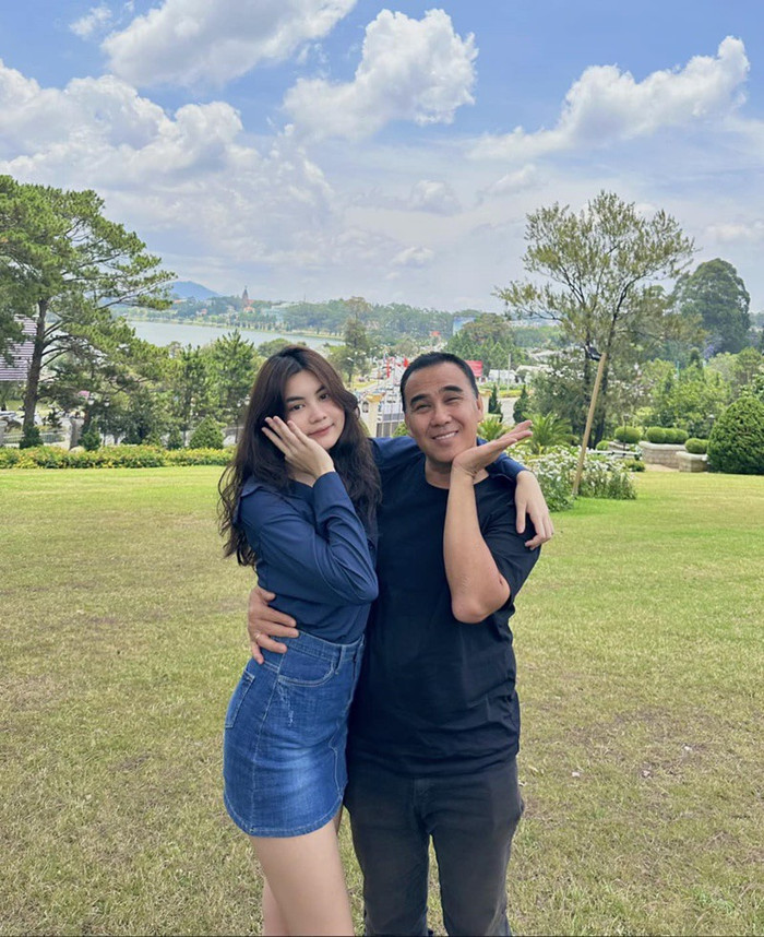 Quyền Linh và ái nữ thứ 2.