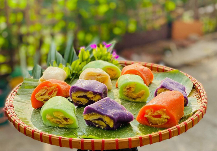 Bánh giầy ngọt được ưa chuộng hơn cả