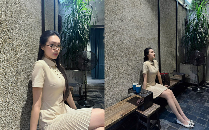 Doãn Hải My tranh thủ 'trốn con' để đi chơi, tận hưởng khoảng thời gian rảnh rỗi hiếm hoi. Ảnh: Instagram _doanhaimy