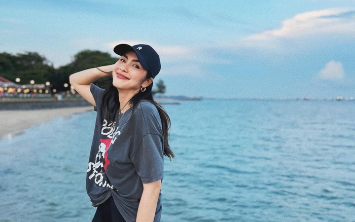 Tăng Thanh Hà vui vẻ tận hưởng cuộc sống sang chảnh. Cô thường xuyên đi du lịch ở nhiều địa điểm. Ảnh: Instagram hatangthanh