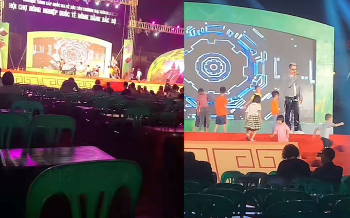 Nam ca sĩ triệu view một thời đi hát hội chợ, khán giả thưa thớt ngồi xem Ảnh 2