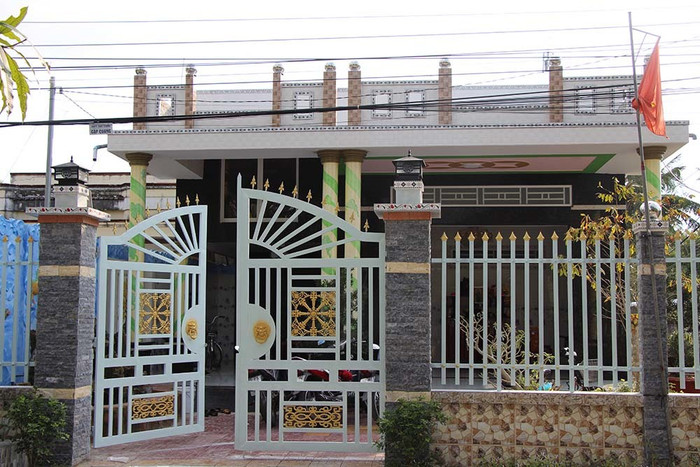 Ngôi nhà khang trang của bà Hai