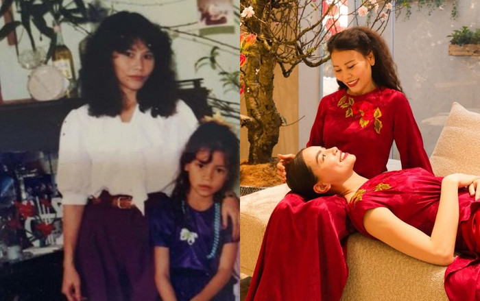 Bà Ngọc Hương từng gặp biến cố sức khỏe khi sinh Hồ Ngọc Hà. Sau 40 năm, giờ đây bà tự hào về con gái tài năng.