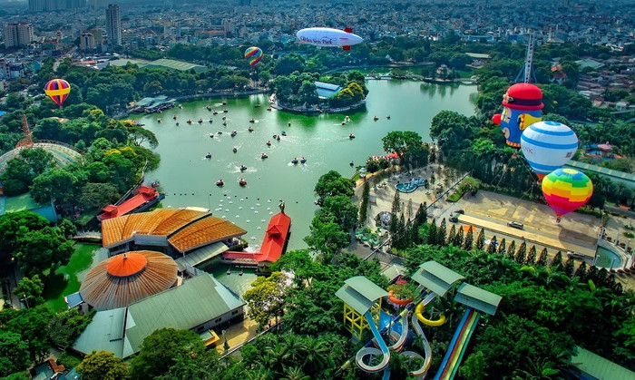 Đầm Sen là thiên đường vui chơi giải trí nổi tiếng tại Sài Gòn