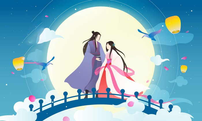 Ngày Thất Tịch là sự tích Ngưu Lang Chức Nữ gặp nhau