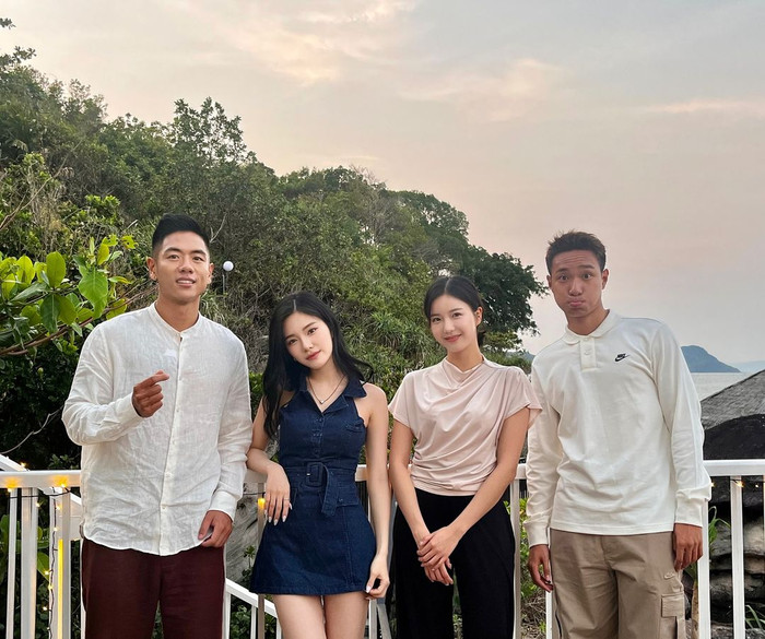 Dàn người chơi Đảo Thiên Đường vui vẻ ở nhà chung tại tập 4. Ảnh: Instagram michaeltruong_offical