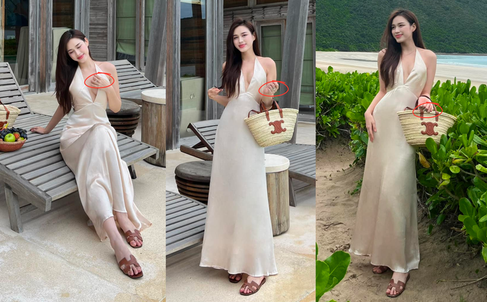 Hoa hậu Đỗ Thị Hà tiếp tục bị soi việc đeo nhẫn ở vị trí ngón giữa.