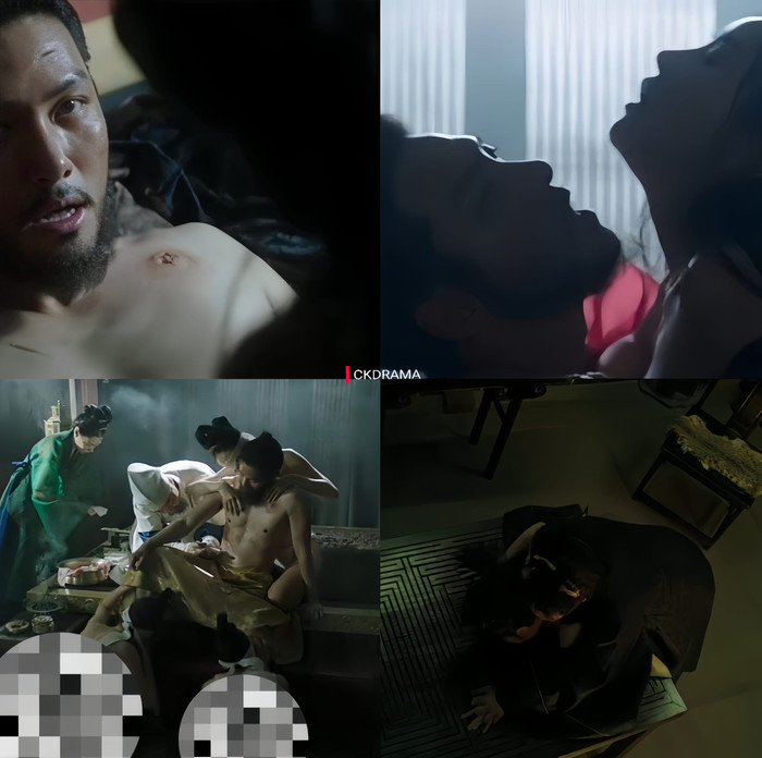Phim gây sốc vì loạt cảnh nóng thừa thãi. Ảnh: CKDrama
