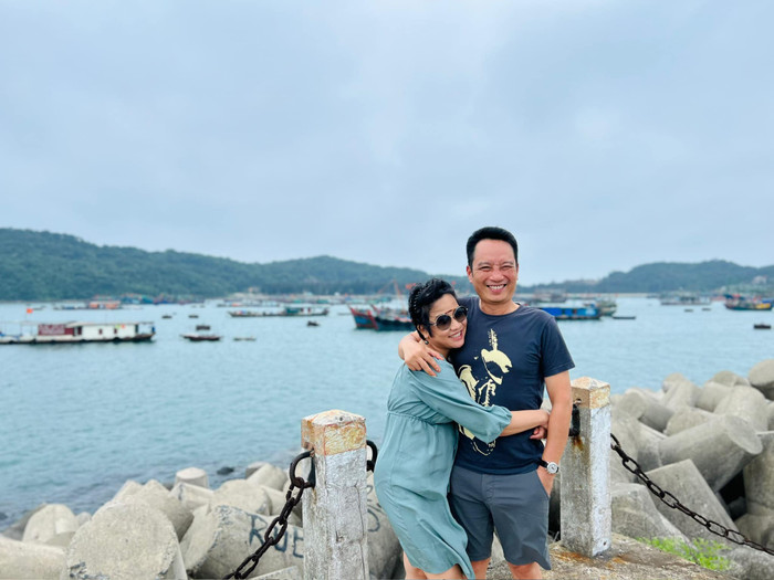 Diva Mỹ Linh cho biết thianhr thoảng cũng 'nhịn' ông xã.