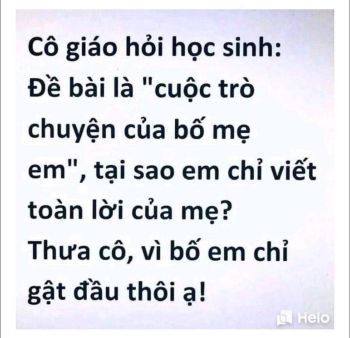Màn tương tác giữa cô giáo và cô học trò nhỏ khiến dân mạng được phen cười ngất. Ảnh: MXH