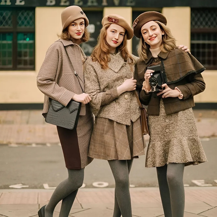 Phong cách Retro Vintage tiếp tục là xu hướng chính trong mùa thu 2024.