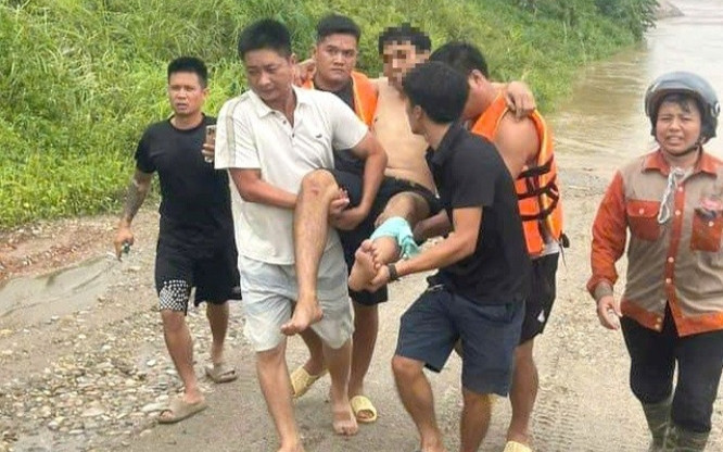 Tình hình sức khoẻ nguy cấp của nạn nhân nặng nhất trong vụ sập cầu Phong Châu Ảnh 2