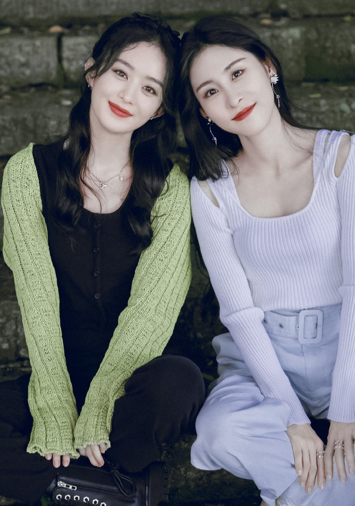 Mỗi lần ở bên Trương Bích Thần, khán giả đều thấy Triệu Lệ Dĩnh thoải mái và vui vẻ hơn hẳn. 