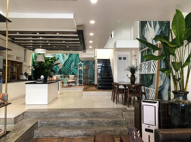 Toàn cảnh căn biệt thự được định giá hơn 23 tỷ - nơi Hồ Quang Hiếu và vợ đang sinh sống.