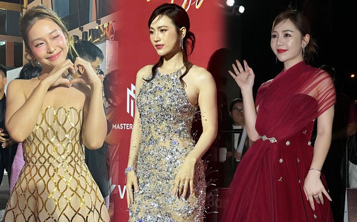 Cánh Diều Vàng 2024: Quỳnh Kool tỏa sáng với váy xuyên thấu, Khả Ngân, Thanh Hương quyến rũ Ảnh 2