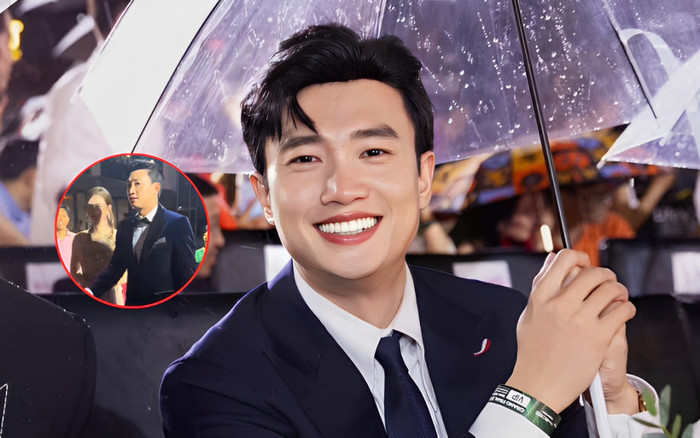 Tóm gọn khoảnh khắc Quốc Trường kè kè bên 'mỹ nhân trăm tỷ', hành động của cặp đôi gây bàn tán Ảnh 2