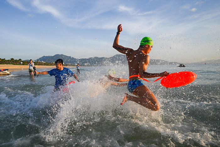 Giải được tổ chức ở một trong những bãi biển đẹp nhất hành tinh.