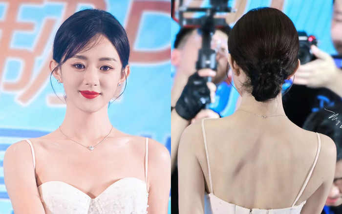 Triệu Lệ Dĩnh chăm diện đồ khoe 'gò bồng đảo', để lộ khuyết điểm chí mạng trên cơ thể Ảnh 2