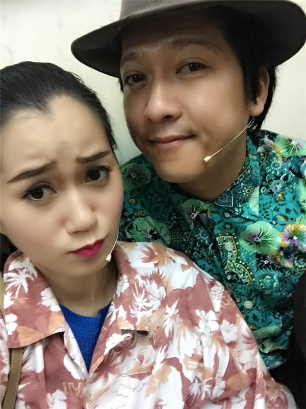 Lậm Vỹ Dạ là nữ diễn viên có mối quan hệ thân thiết với Trường Giang, từng ở chung nhà trọ với nhau.