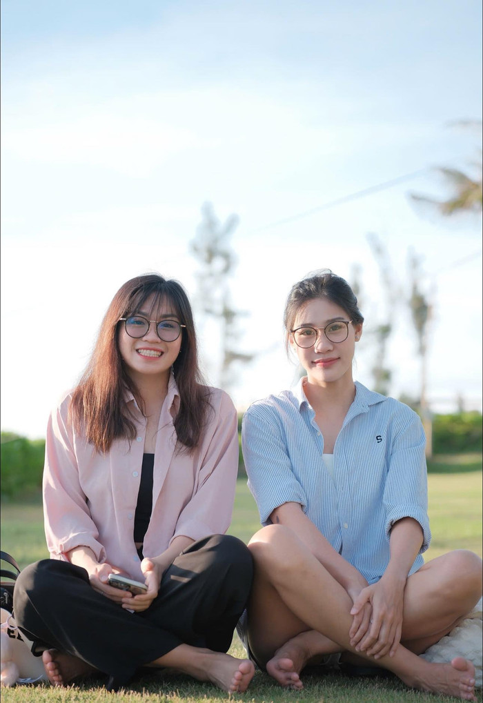 Hình ảnh mới nhất của Phương Trâm khi chụp với bạn vào đầu tháng 9 năm nay. Ảnh: FBNV