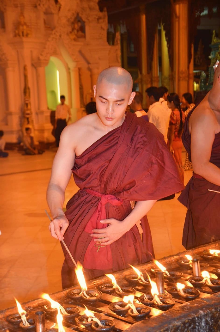 Võ Đăng Khoa từng xuất gia gieo duyên.