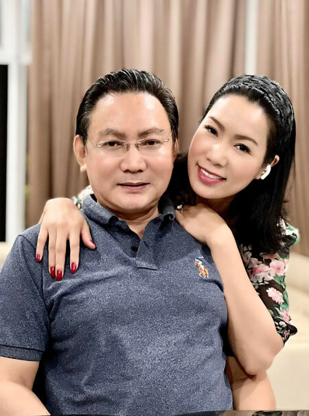 Hôn nhân viên mãn của Trịnh Kim Chi khiến nhiều khán giả ngưỡng mộ.