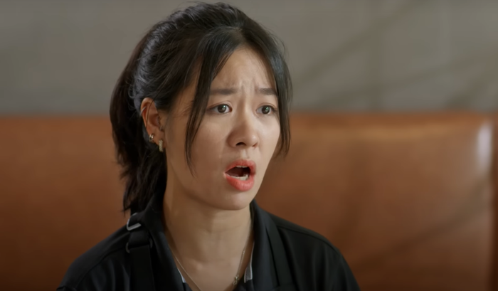 Nữ diễn viên dù chỉ xuất hiện ít phút nhưng đã lu mờ Thu Hà Ceri. 