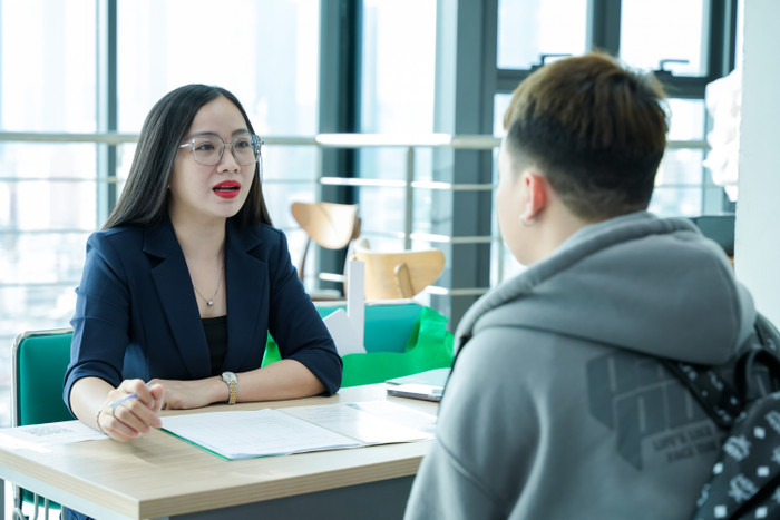 Sinh viên không chỉ tìm được công việc ưng ý mà còn thể hiện được với nhà tuyển dụng kỹ năng, kiến thức của mình