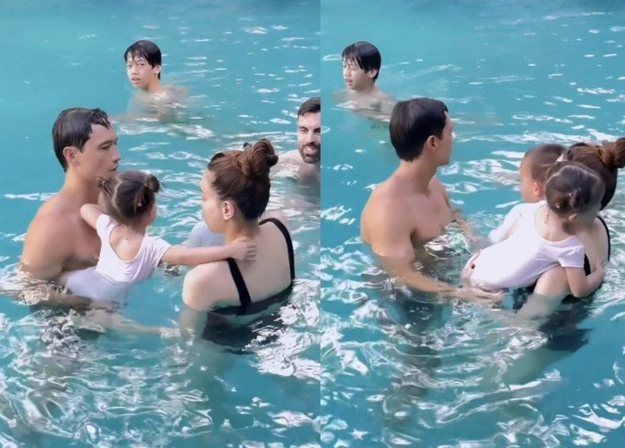 Quý tử Subeo còn có niềm đam mê với các bộ môn thể thao như bơi lội,...