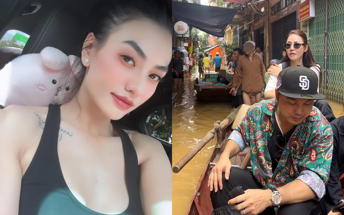 Hồng Quế chê Ưng Hoàng Phúc đeo đồng hồ tiền tỷ đi cứu trợ bão lũ với Quế Vân: 'Tính toán kỹ thật' Ảnh 2