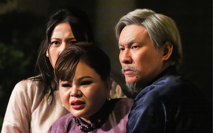 Kiều Minh Tuấn làm chồng Lê Giang trong phim mới.