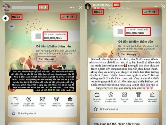 Dân tình phát hiện Louis Phạm dùng số tiền của người khác nhận vơ của mình