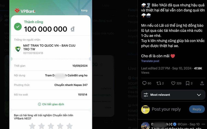 Sao kê - 'cơn bão' phơi bày sự giả dối, phông bạt mượn danh cứu trợ đồng bào Ảnh 2