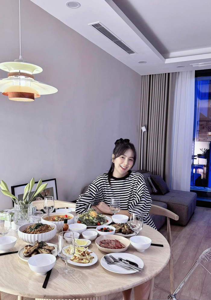 MC Mai Ngọc thường xuyên khoe những góc nhỏ trong căn nhà riêng. Ảnh: FBNV