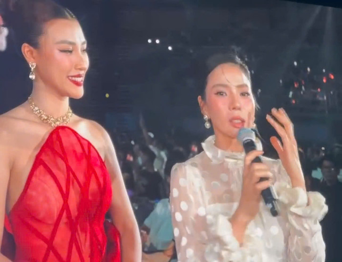 Lệ Quyên gửi lời chúc đến thí sinh MUV 2024.