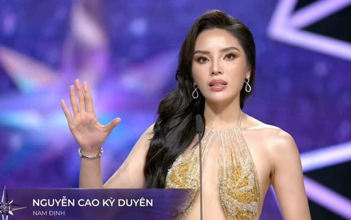 Màn ứng xử 'đỉnh nóc' giúp Kỳ Duyên cầm chắc ngôi vị Hoa hậu Ảnh 2