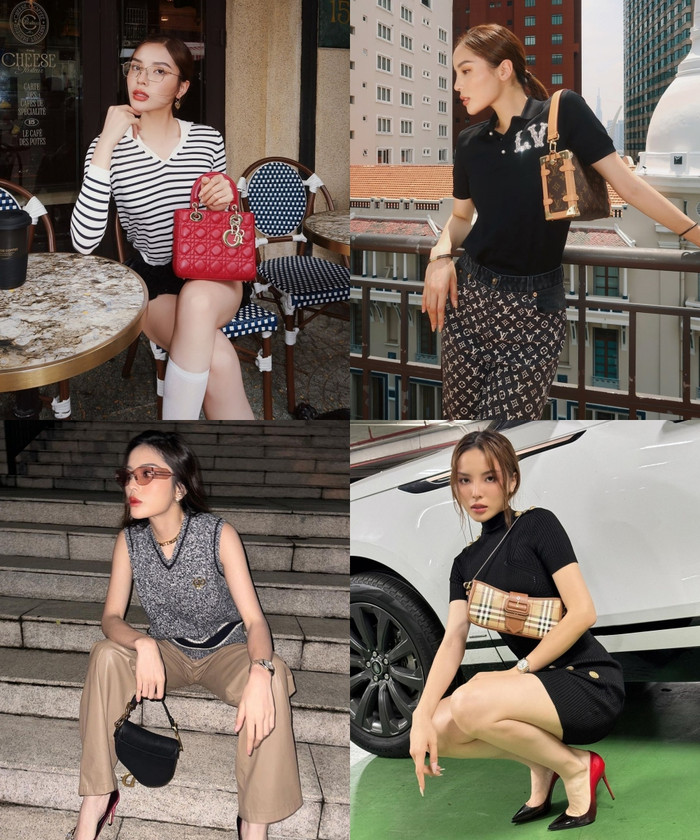 Hoa hậu Kỳ Duyên luôn khiến dân tình choáng váng với những món đồ hiệu dát lên người.