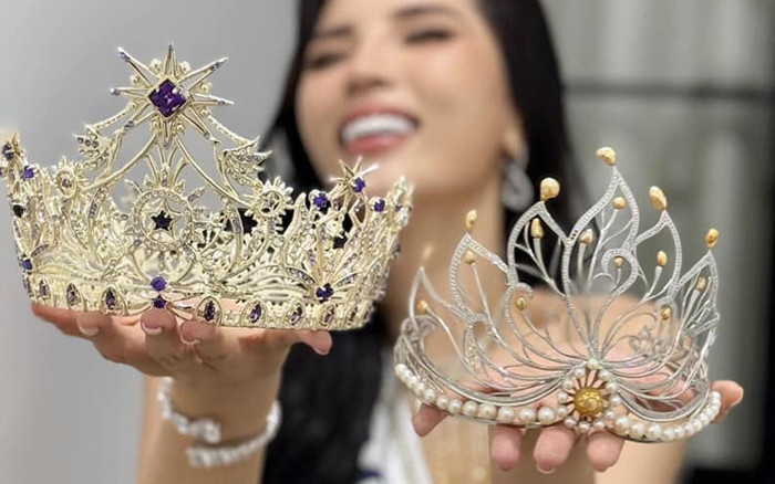 Hoa hậu Kỳ Duyên khoe hai bảo bối Ảnh 2