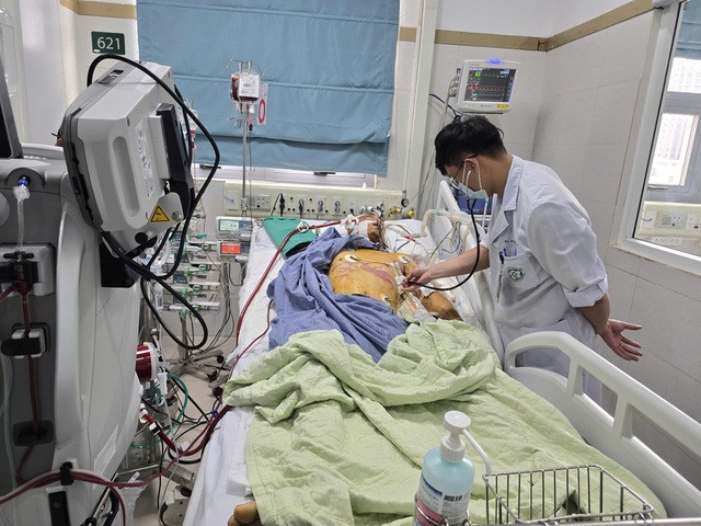 Bệnh nhân được điều trị tích cực nhưng không qua khỏi