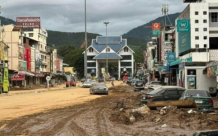 Lũ lụt và sạt lở ở Thái Lan khiến 16 người thiệt mạng, hàng trăm người bị thương Ảnh 2