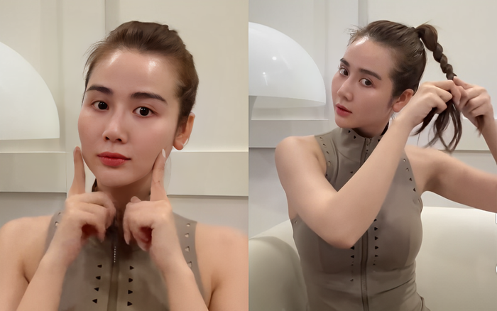 Nhan sắc ấn tượng tuổi U40 của cựu hot girl Hà thành Huyền Lizzie.