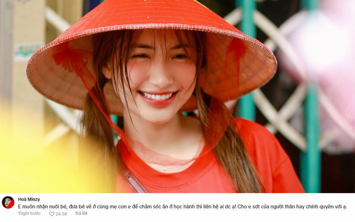 Hòa Minzy ngỏ ý muốn nhận nuôi bé gái ở Làng Nủ.