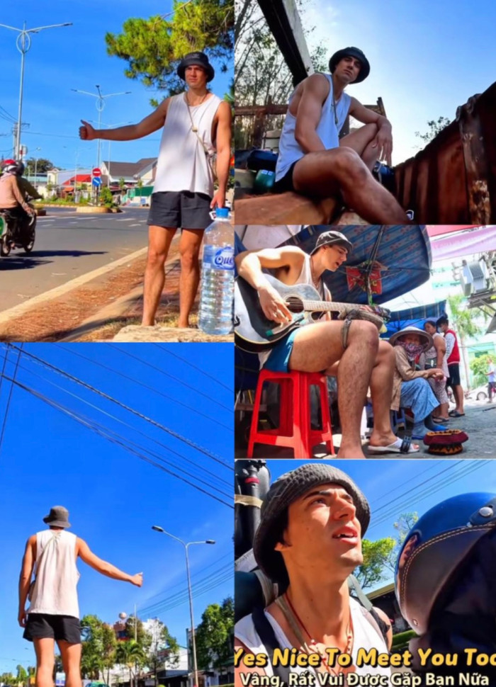 Cùng với việc đam mê khám phá Việt Nam với hình thức du lịch bụi, Bisko còn nói tiếng Việt rất sõi.