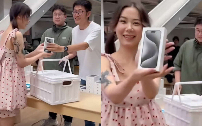 Một công ty tặng iPhone 16 Pro cho tất cả các nhân viên và thực tập sinh Ảnh 2