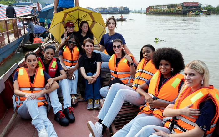 Miss Cosmo và dàn thí sinh chia sẻ nỗi đau thiên tai với bà con khu vực miền Bắc Ảnh 2